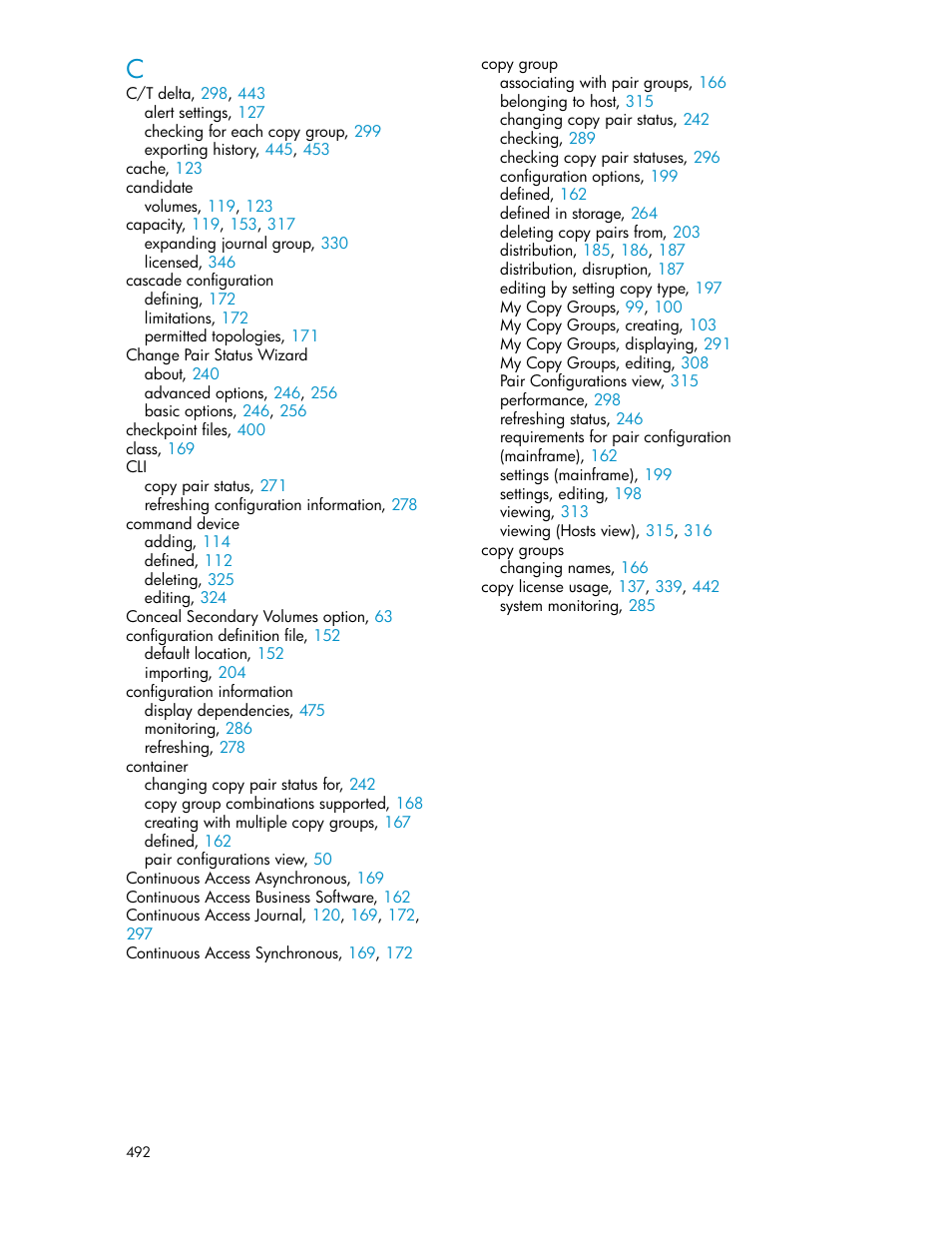HP XP P9000 Command View Advanced Edition Software User Manual | Page 492 / 500