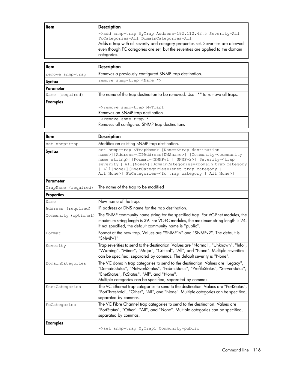 HP Virtual Connect Flex-10 10Gb Ethernet Module for c-Class BladeSystem User Manual | Page 116 / 205