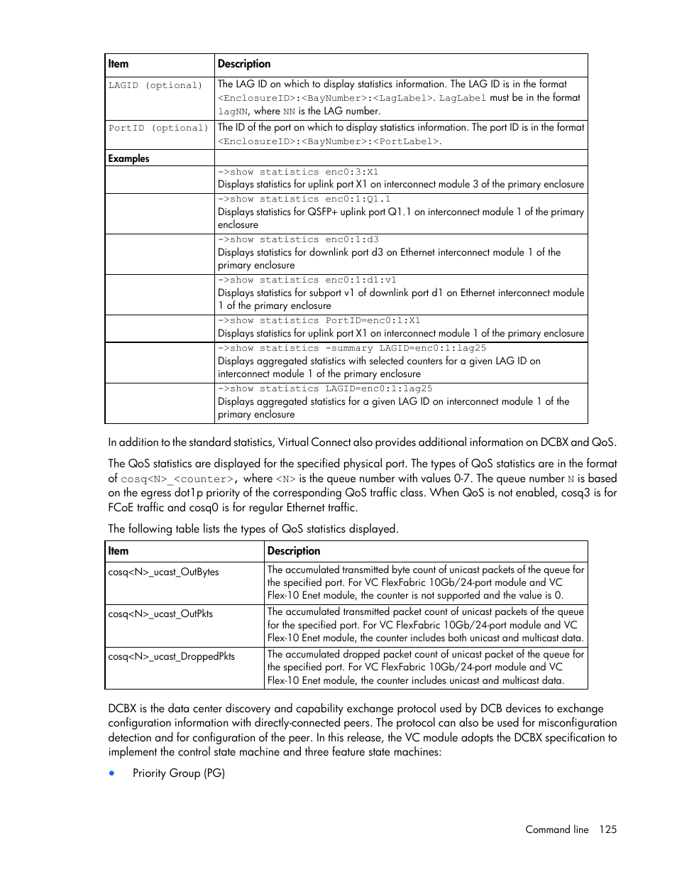 HP Virtual Connect Flex-10 10Gb Ethernet Module for c-Class BladeSystem User Manual | Page 125 / 205