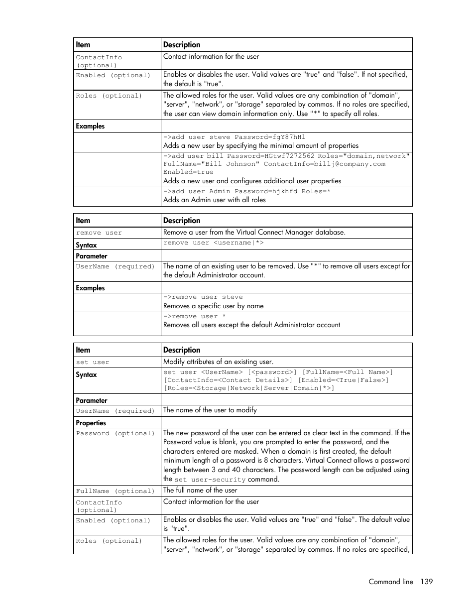 HP Virtual Connect Flex-10 10Gb Ethernet Module for c-Class BladeSystem User Manual | Page 139 / 205