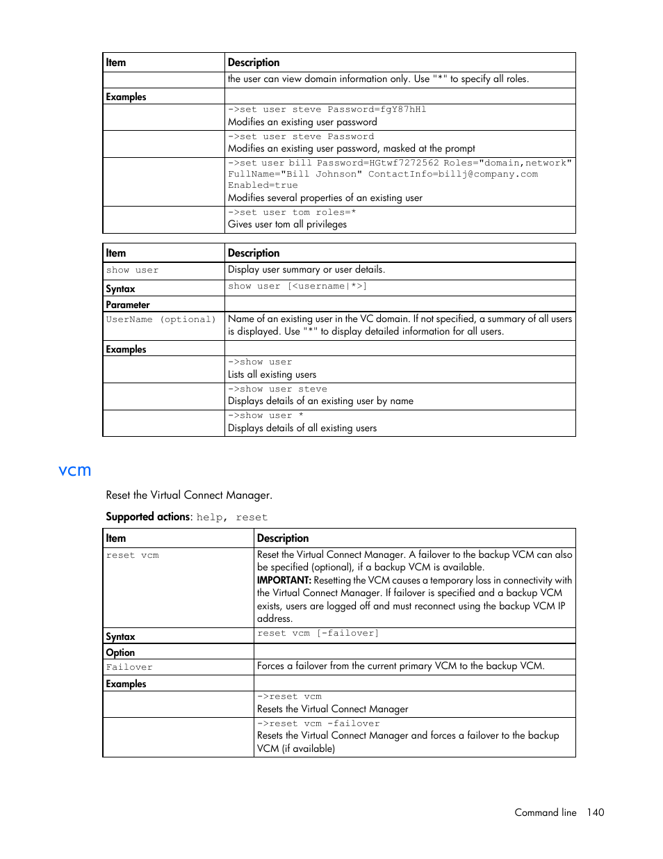 HP Virtual Connect Flex-10 10Gb Ethernet Module for c-Class BladeSystem User Manual | Page 140 / 205