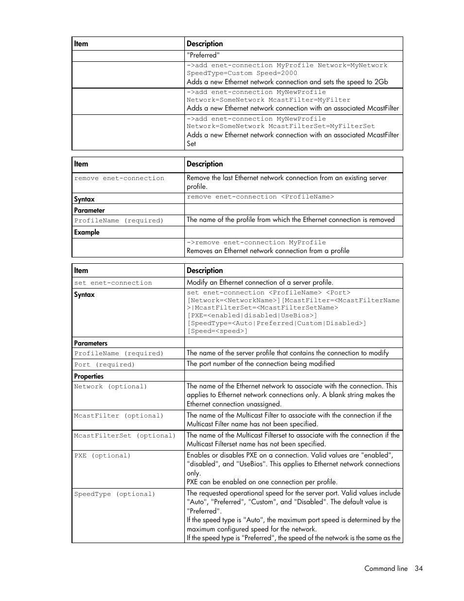 HP Virtual Connect Flex-10 10Gb Ethernet Module for c-Class BladeSystem User Manual | Page 34 / 205