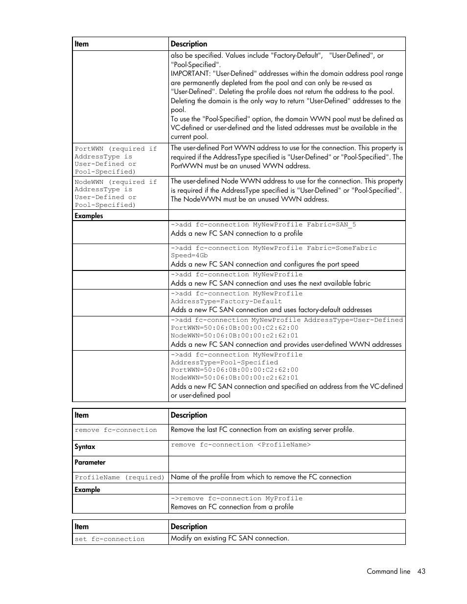 HP Virtual Connect Flex-10 10Gb Ethernet Module for c-Class BladeSystem User Manual | Page 43 / 205