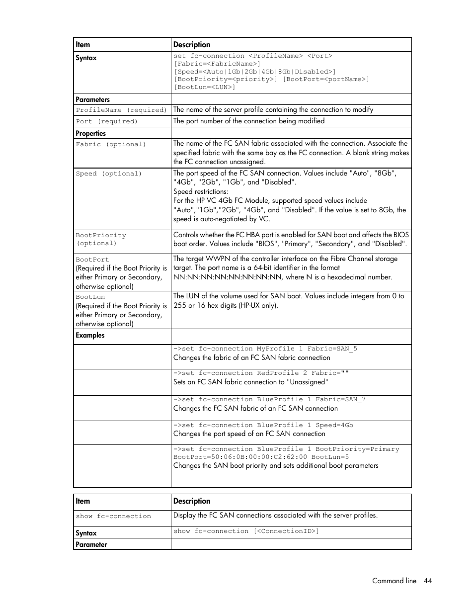 HP Virtual Connect Flex-10 10Gb Ethernet Module for c-Class BladeSystem User Manual | Page 44 / 205