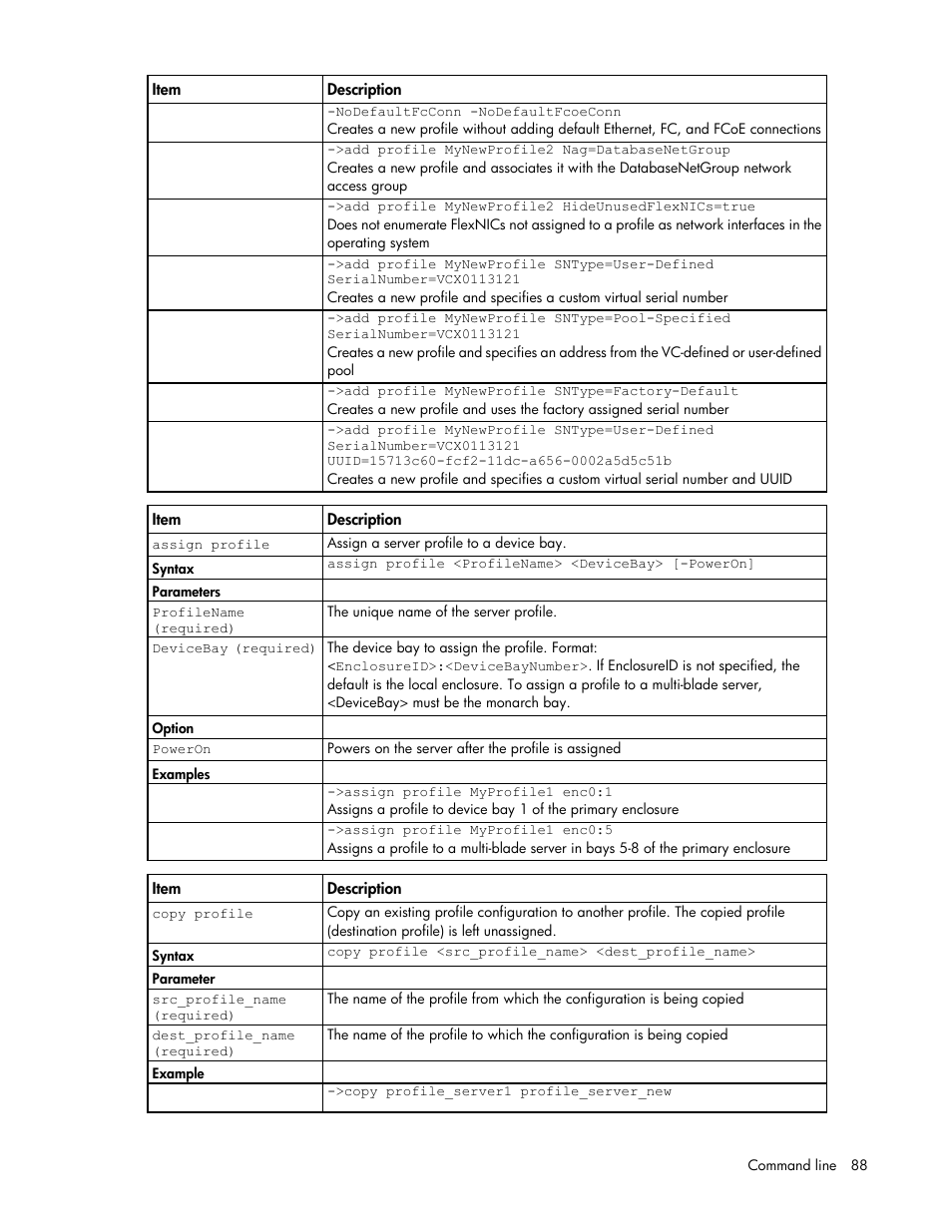 HP Virtual Connect Flex-10 10Gb Ethernet Module for c-Class BladeSystem User Manual | Page 88 / 205