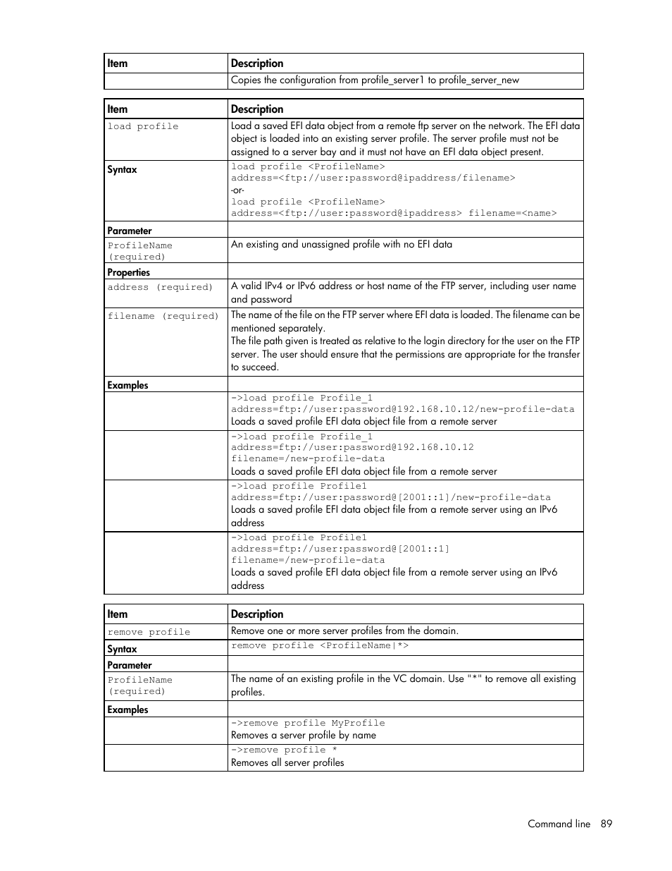 HP Virtual Connect Flex-10 10Gb Ethernet Module for c-Class BladeSystem User Manual | Page 89 / 205