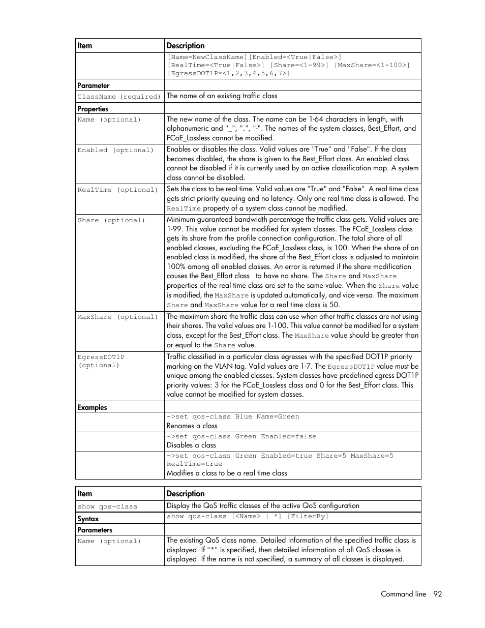 HP Virtual Connect Flex-10 10Gb Ethernet Module for c-Class BladeSystem User Manual | Page 92 / 205