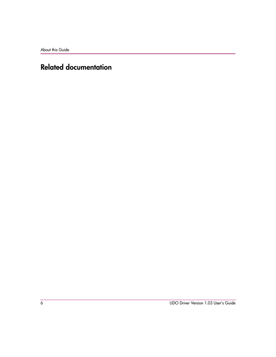 Related documentation | HP StorageWorks Ultra Density Optical Storage User Manual | Page 6 / 30