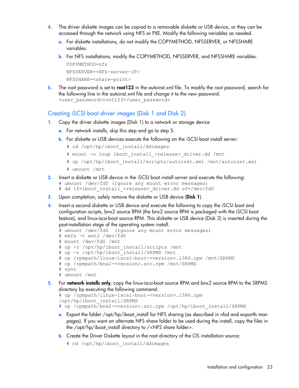 HP NC373F PCI-E Multifunction 1000SX Gigabit Server Adapter User Manual | Page 23 / 42