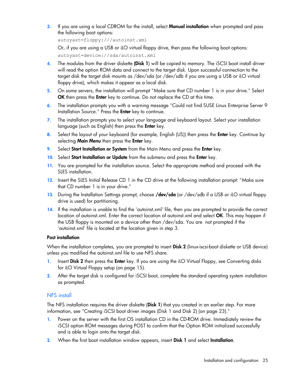 HP NC373F PCI-E Multifunction 1000SX Gigabit Server Adapter User Manual | Page 25 / 42