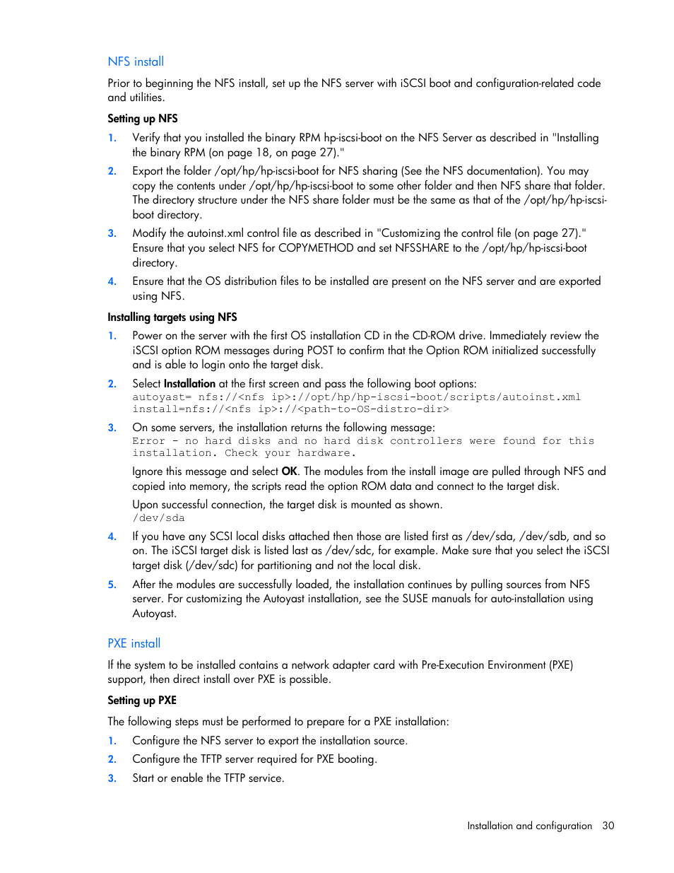 HP NC373F PCI-E Multifunction 1000SX Gigabit Server Adapter User Manual | Page 30 / 42