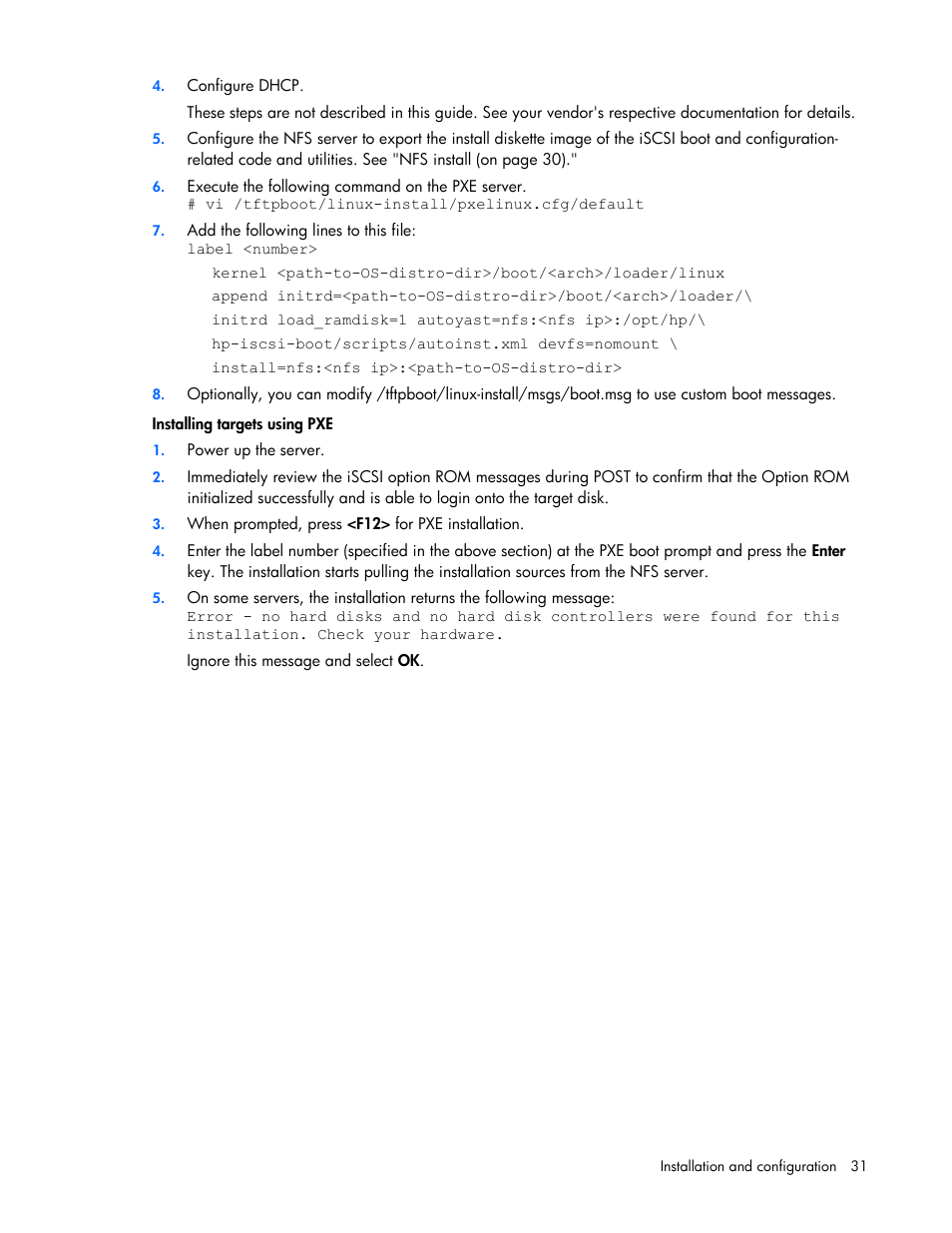 HP NC373F PCI-E Multifunction 1000SX Gigabit Server Adapter User Manual | Page 31 / 42