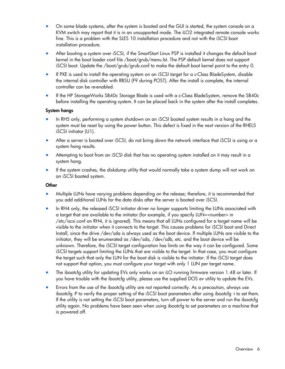 HP NC373F PCI-E Multifunction 1000SX Gigabit Server Adapter User Manual | Page 6 / 42