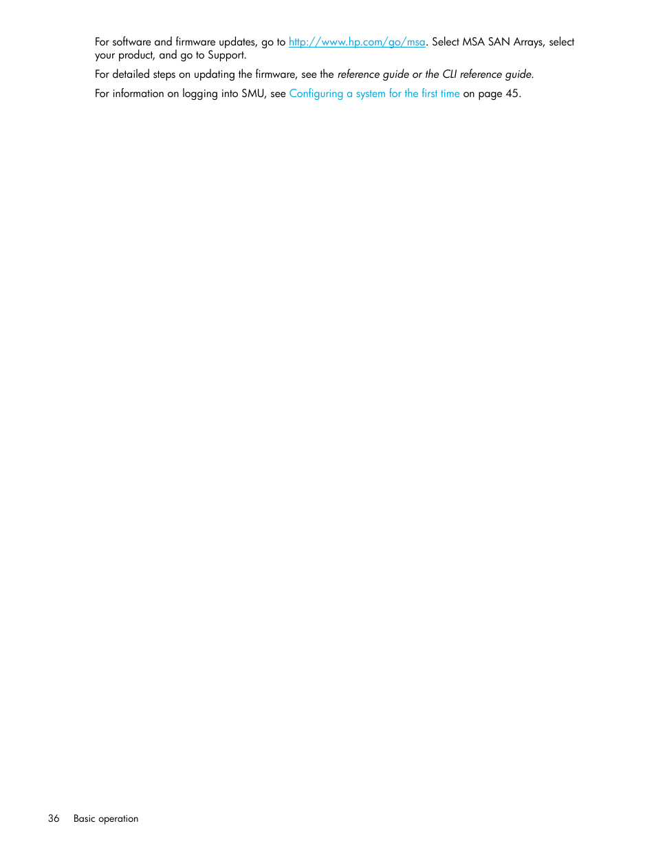 HP 2000SA G2-Modular-Smart-Array User Manual | Page 36 / 76