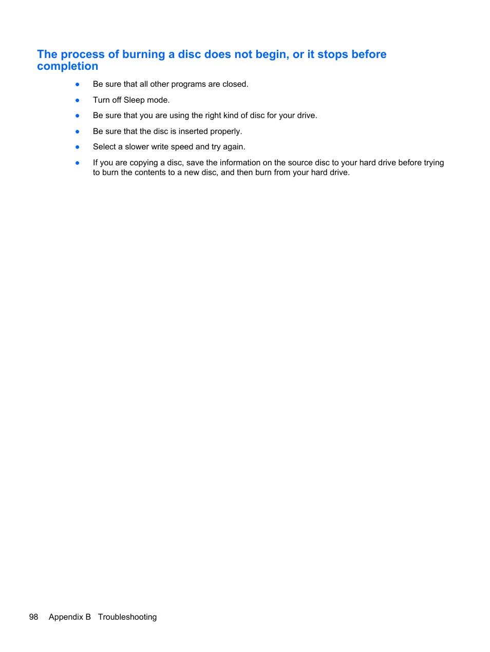 HP ProBook 450 G1 Notebook PC User Manual | Page 108 / 113