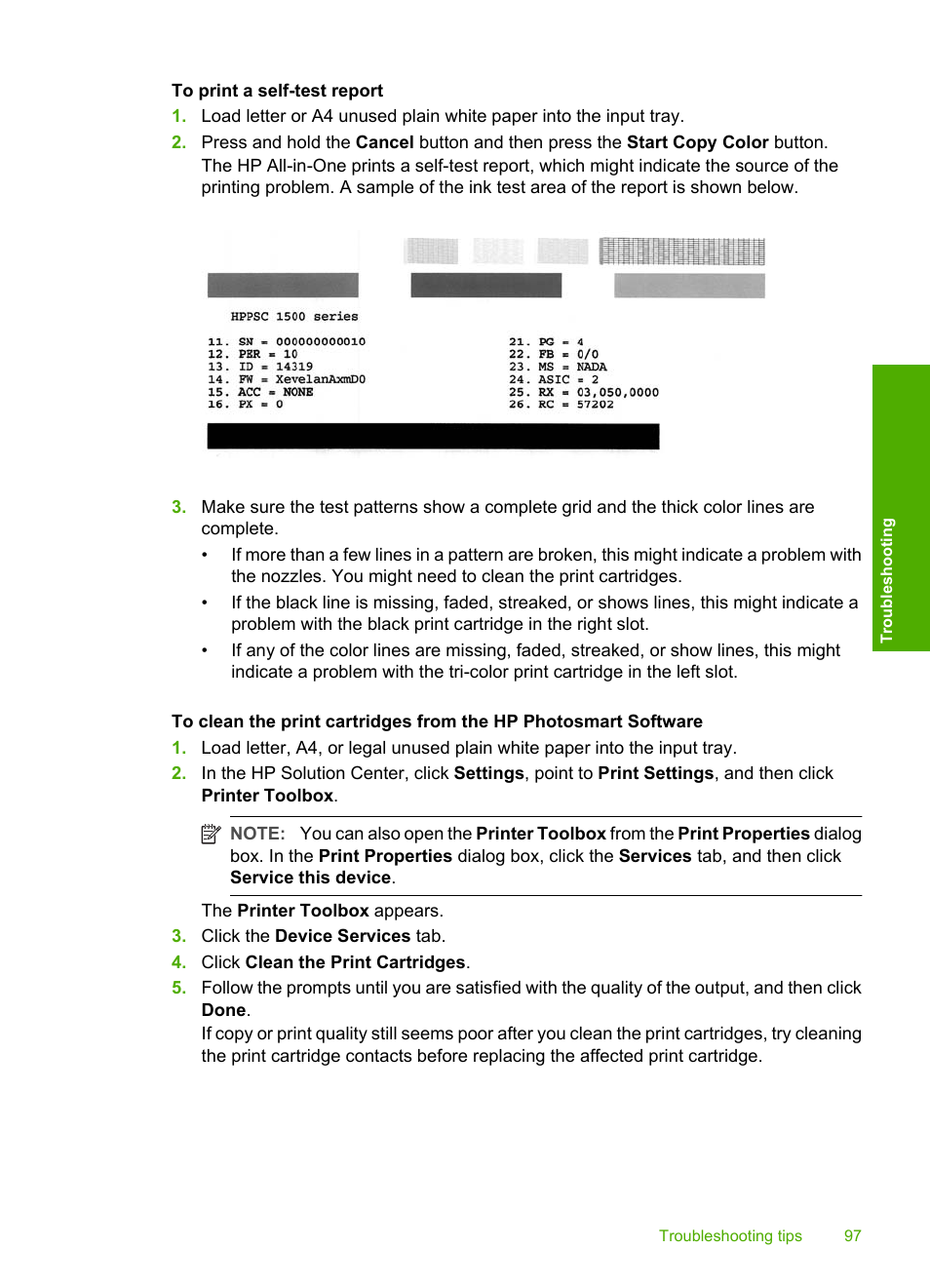 HP Photosmart C4380 All-in-One Printer User Manual | Page 98 / 179