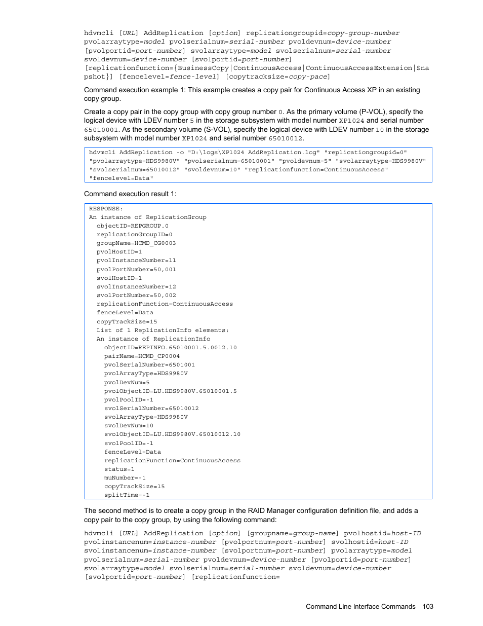 HP StorageWorks XP10000 Disk Array User Manual | Page 103 / 118