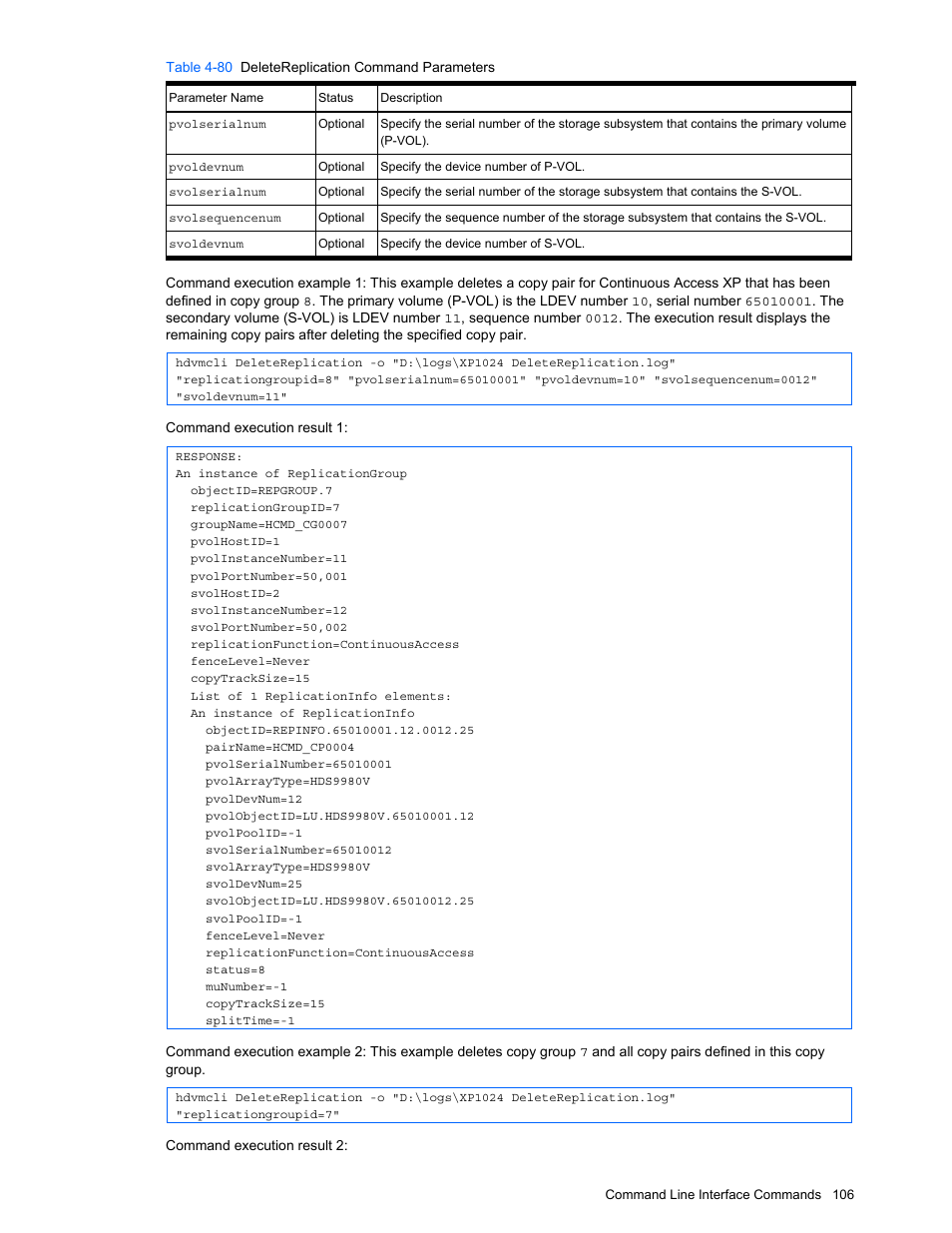 HP StorageWorks XP10000 Disk Array User Manual | Page 106 / 118