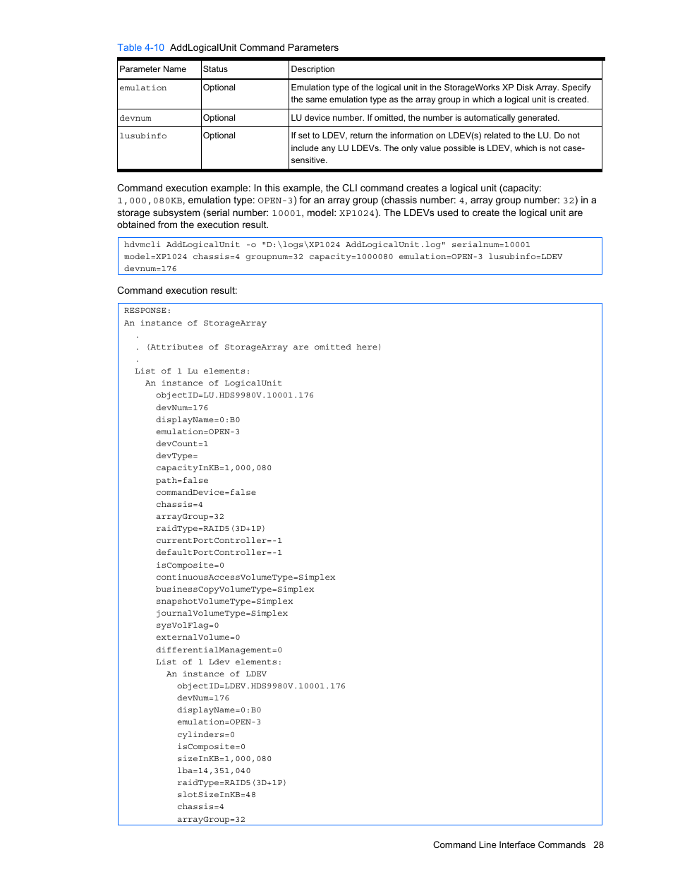 HP StorageWorks XP10000 Disk Array User Manual | Page 28 / 118