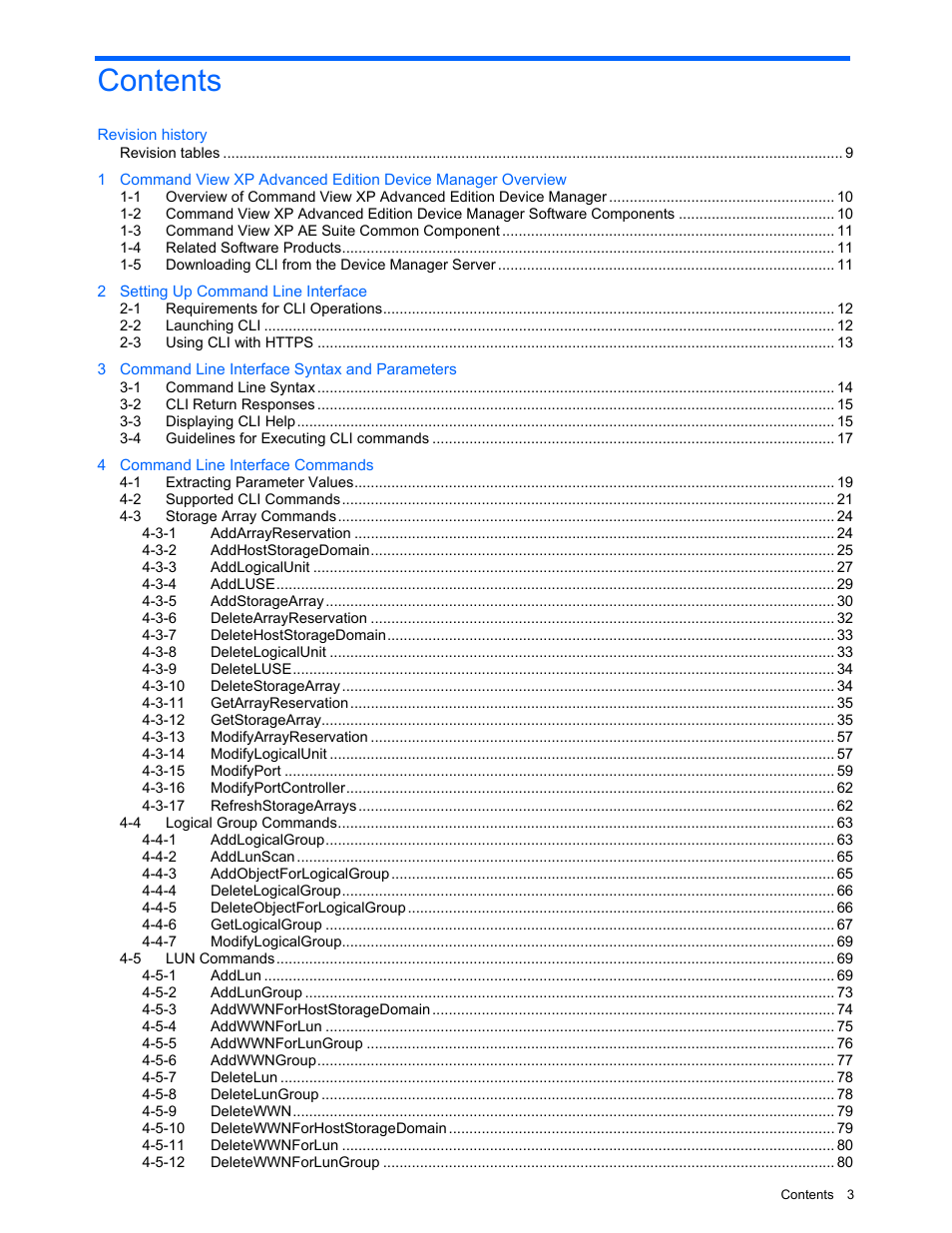 HP StorageWorks XP10000 Disk Array User Manual | Page 3 / 118