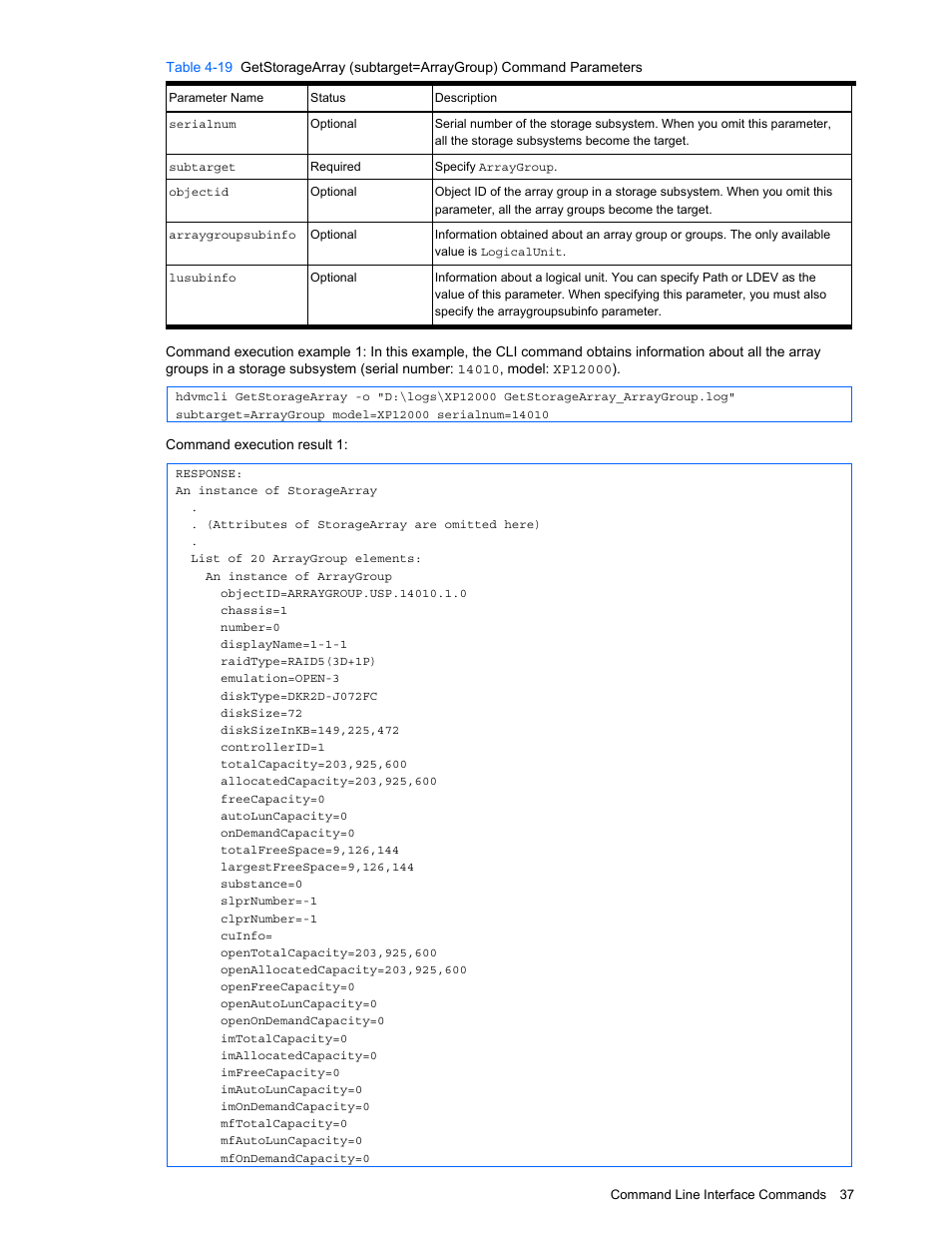 HP StorageWorks XP10000 Disk Array User Manual | Page 37 / 118