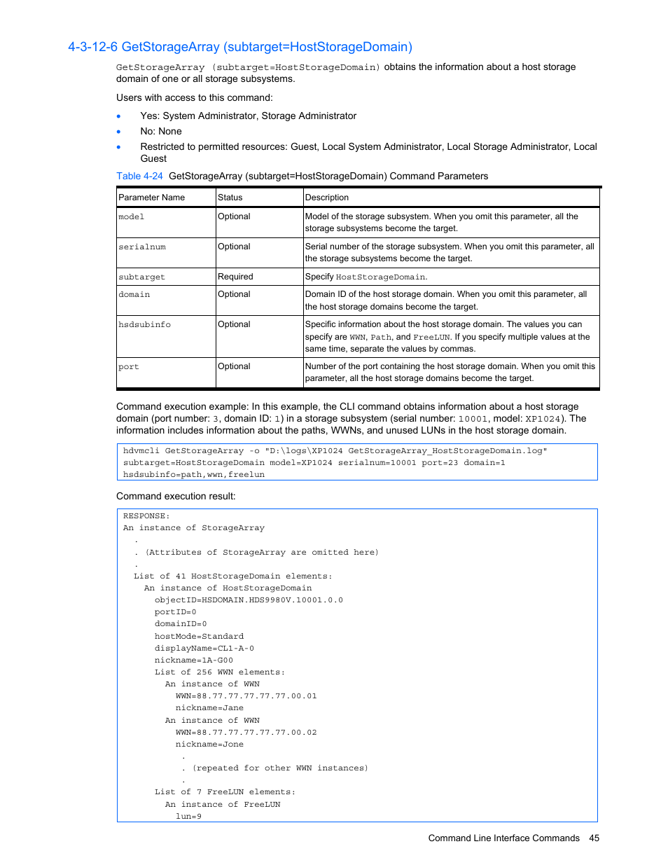 HP StorageWorks XP10000 Disk Array User Manual | Page 45 / 118
