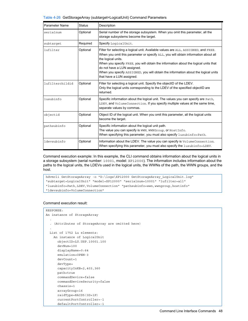 HP StorageWorks XP10000 Disk Array User Manual | Page 48 / 118