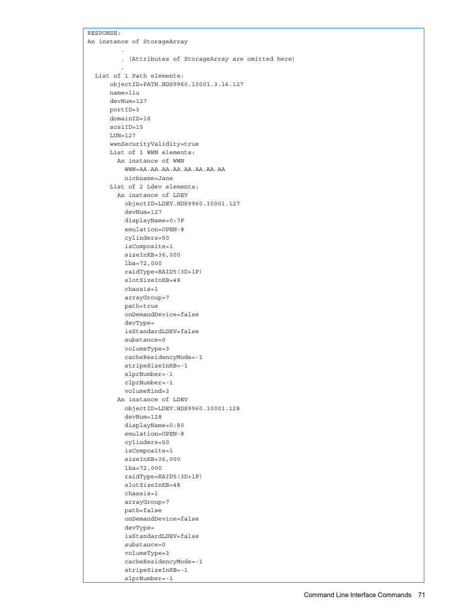 HP StorageWorks XP10000 Disk Array User Manual | Page 71 / 118