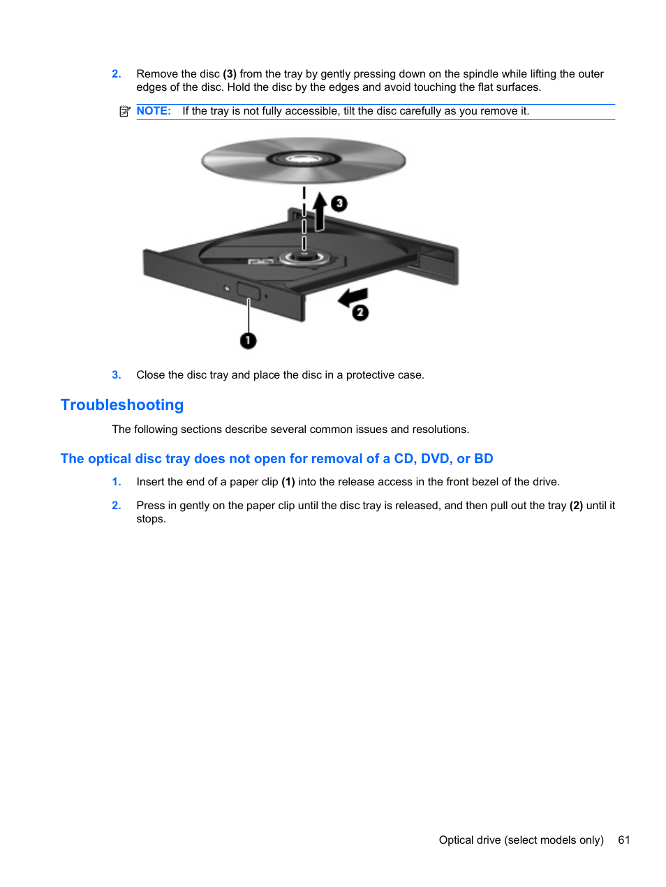 Troubleshooting | HP ProBook 4326s Notebook-PC User Manual | Page 73 / 192