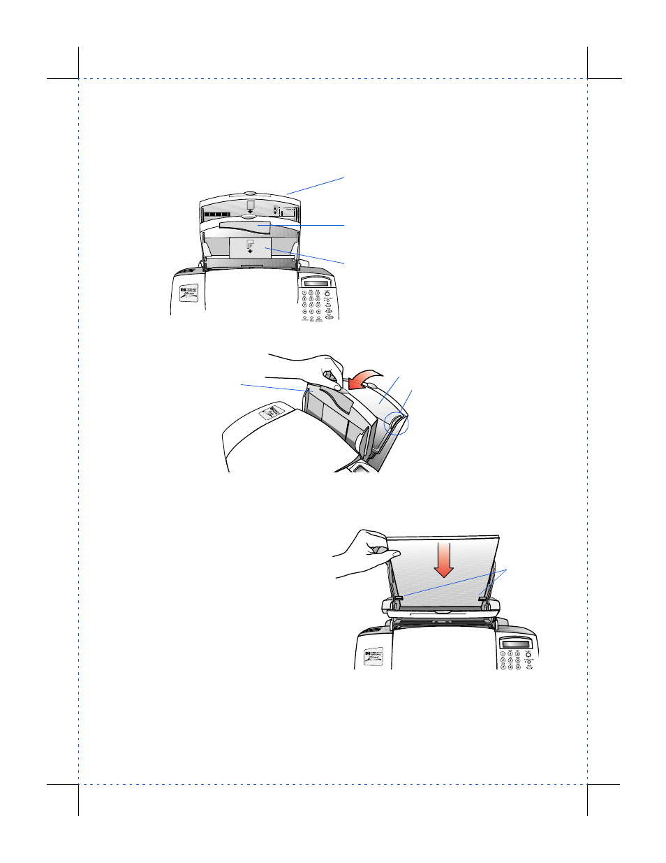 Load the paper supply | HP Officejet 590 All-in-One Printer User Manual | Page 14 / 130