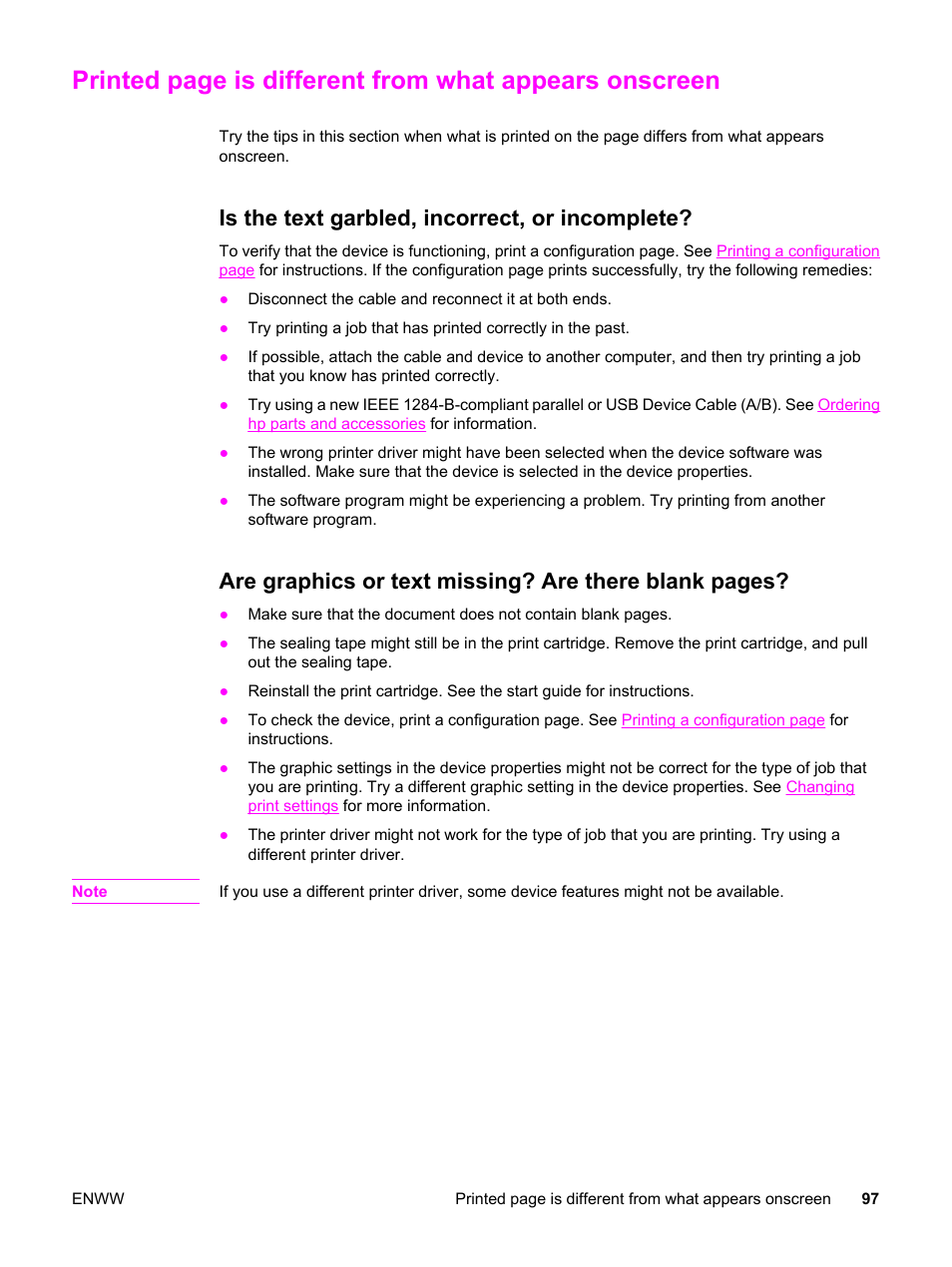 Is the text garbled, incorrect, or incomplete, For more information | HP LaserJet 3020 All-in-One Printer User Manual | Page 107 / 182