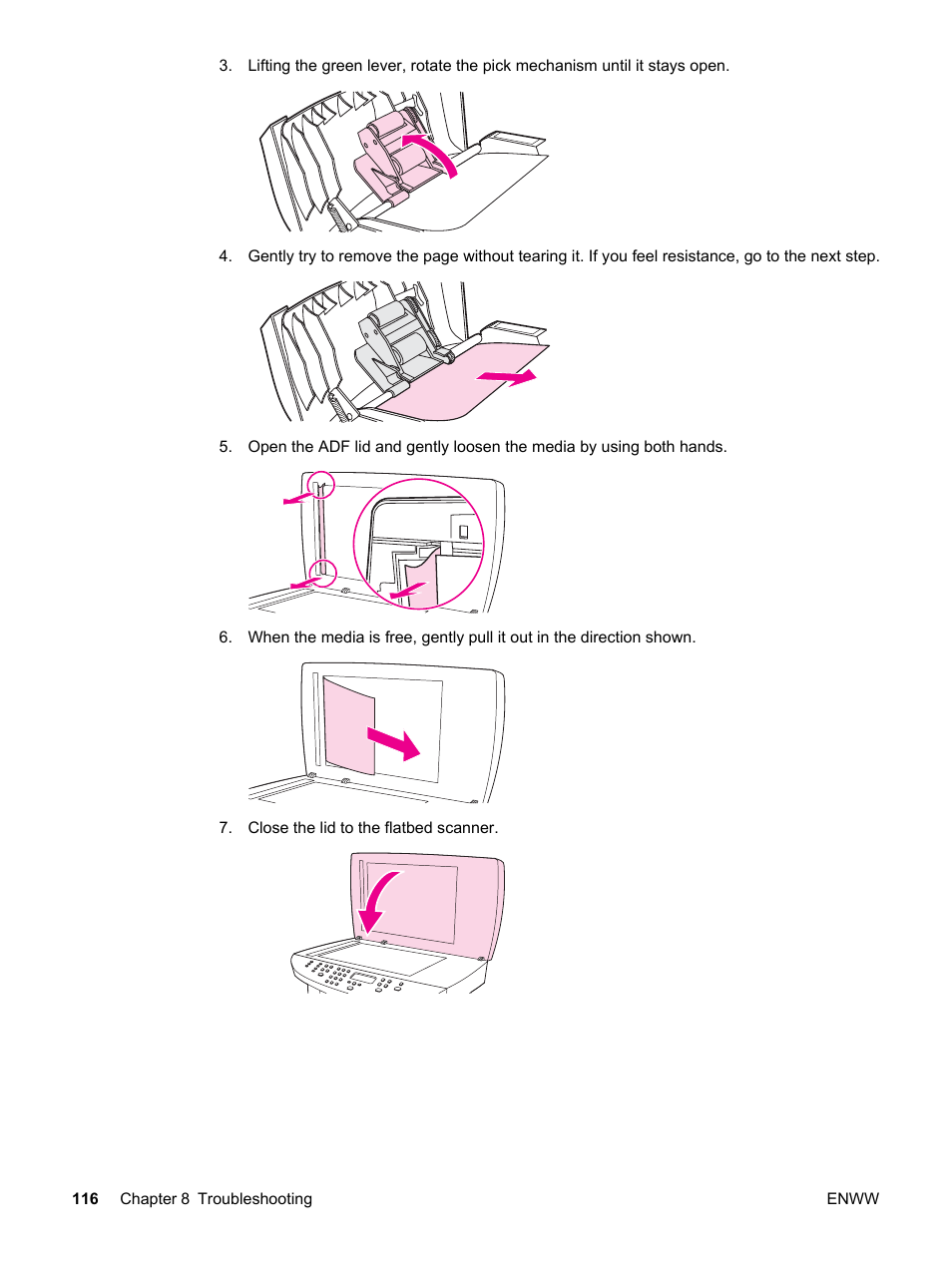 HP LaserJet 3020 All-in-One Printer User Manual | Page 126 / 182