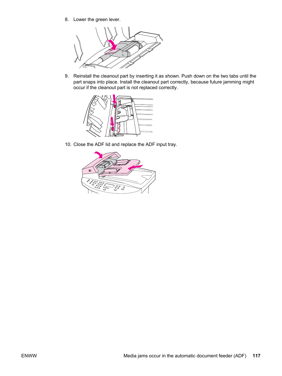 HP LaserJet 3020 All-in-One Printer User Manual | Page 127 / 182