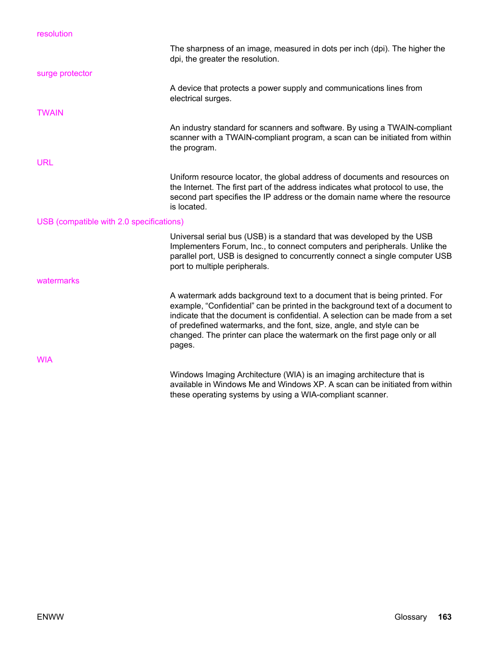 HP LaserJet 3020 All-in-One Printer User Manual | Page 173 / 182