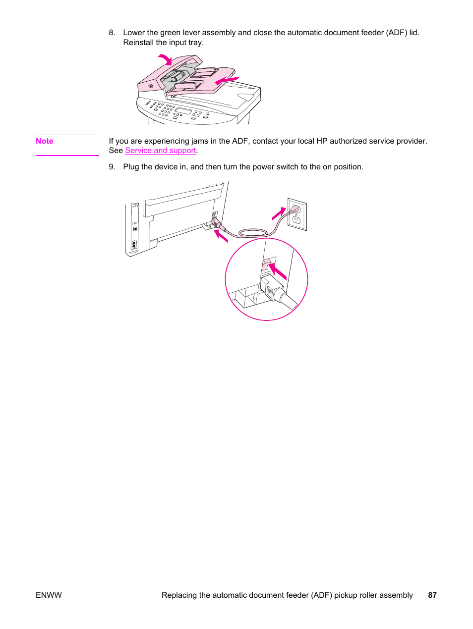 HP LaserJet 3020 All-in-One Printer User Manual | Page 97 / 182