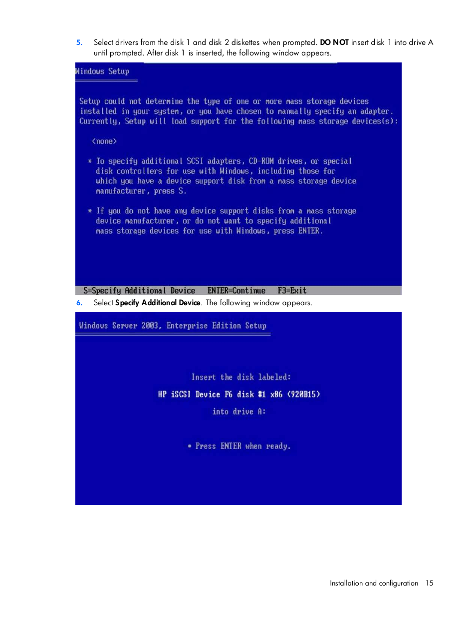 HP NC374m PCI Express Dual Port Multifunction Gigabit Server Adapter User Manual | Page 15 / 26