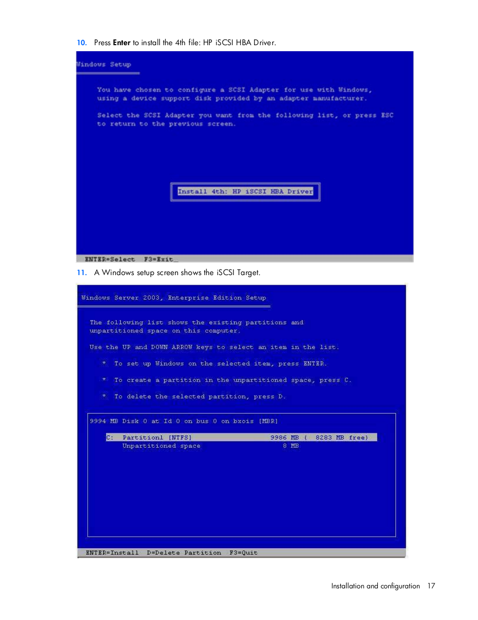 HP NC374m PCI Express Dual Port Multifunction Gigabit Server Adapter User Manual | Page 17 / 26