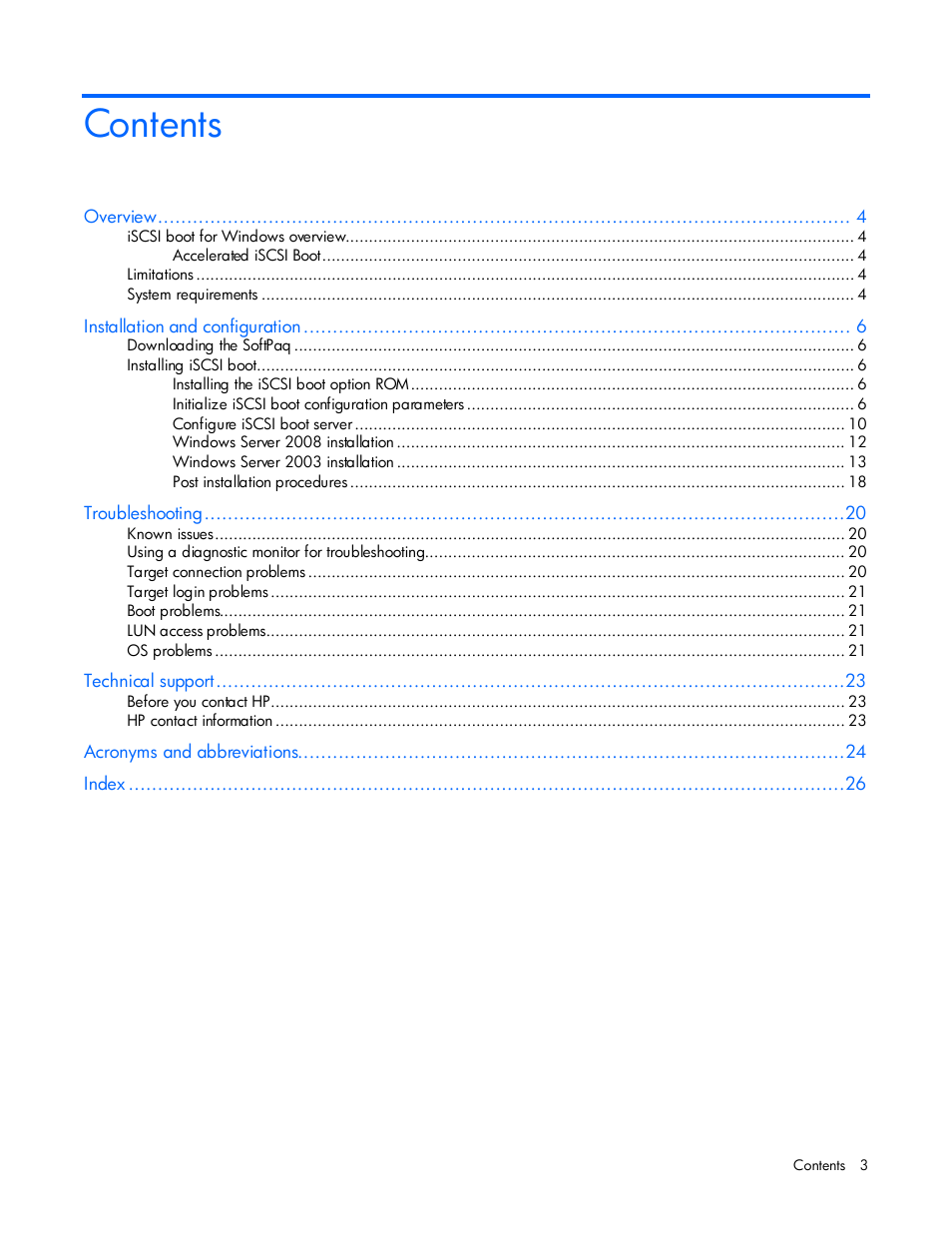 HP NC374m PCI Express Dual Port Multifunction Gigabit Server Adapter User Manual | Page 3 / 26