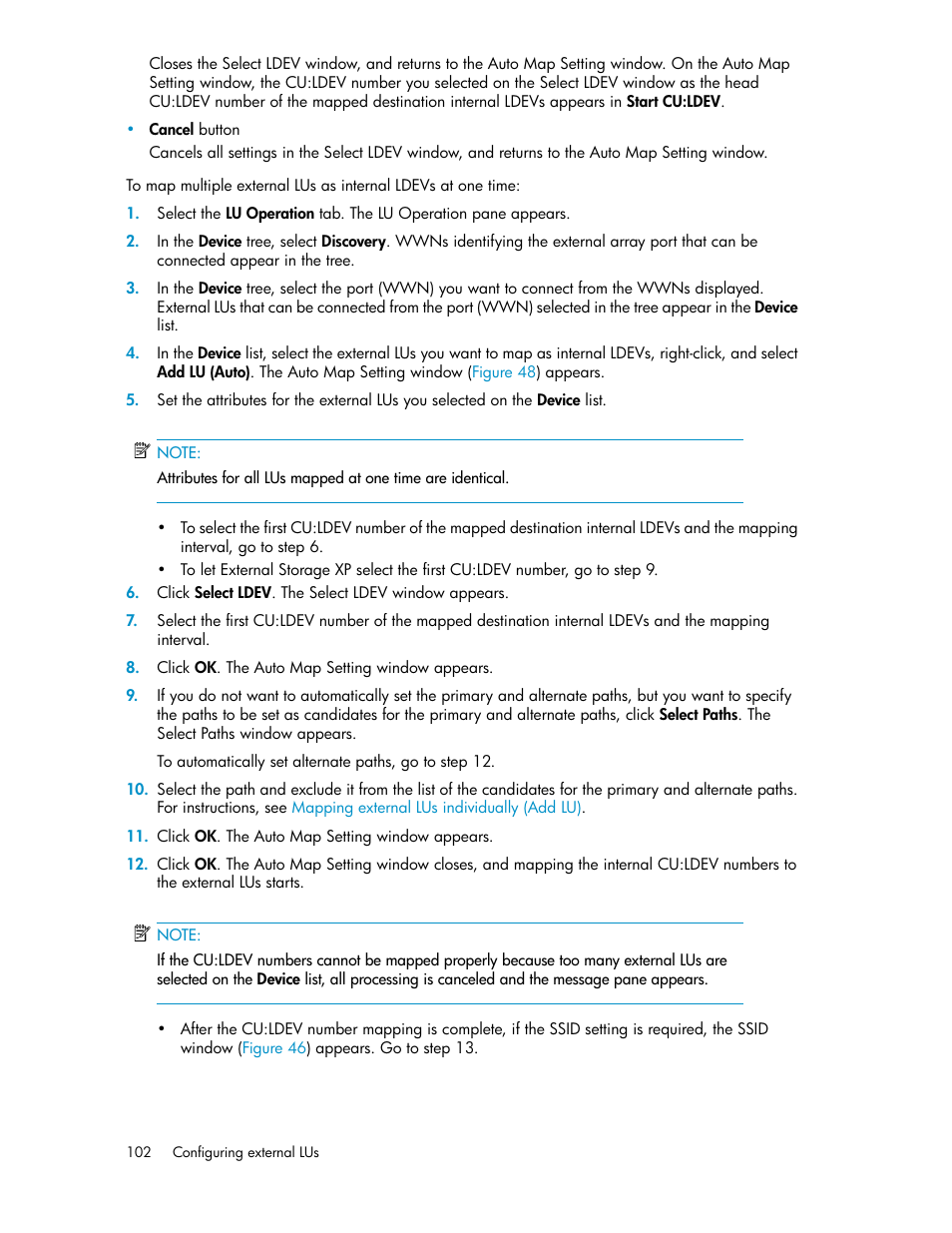 HP XP External Storage Software User Manual | Page 102 / 200