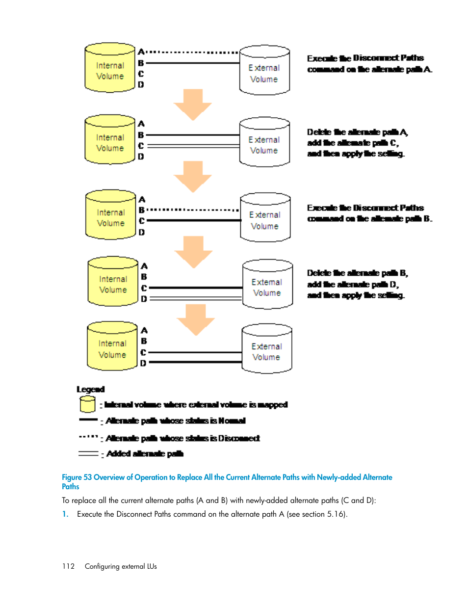 Ternate paths | HP XP External Storage Software User Manual | Page 112 / 200