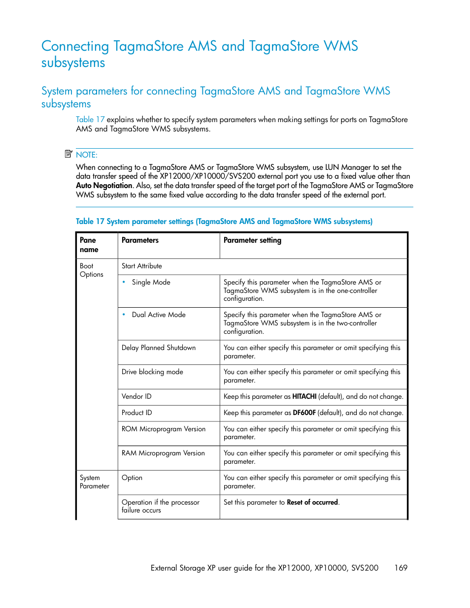 HP XP External Storage Software User Manual | Page 169 / 200