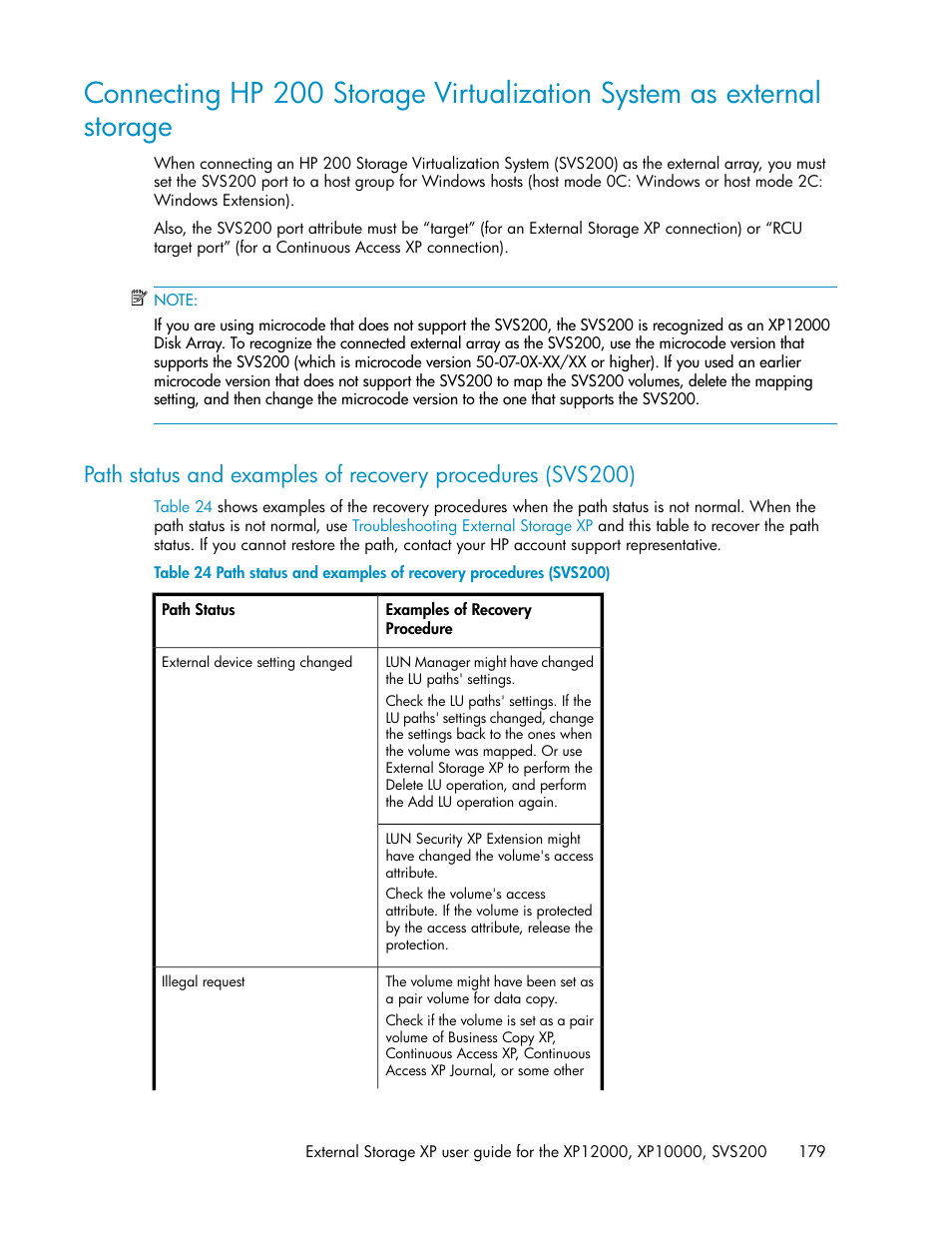 HP XP External Storage Software User Manual | Page 179 / 200