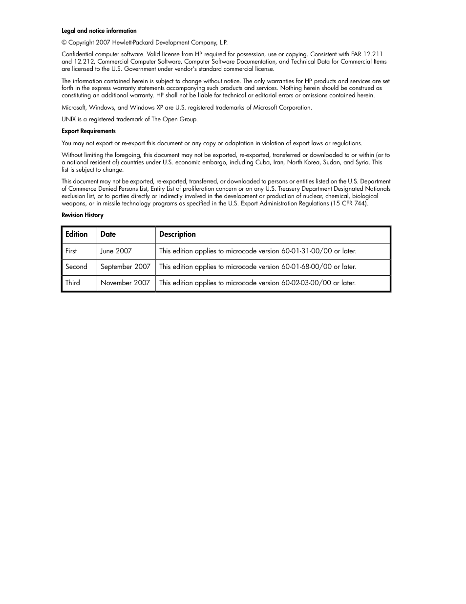 HP XP External Storage Software User Manual | Page 2 / 200