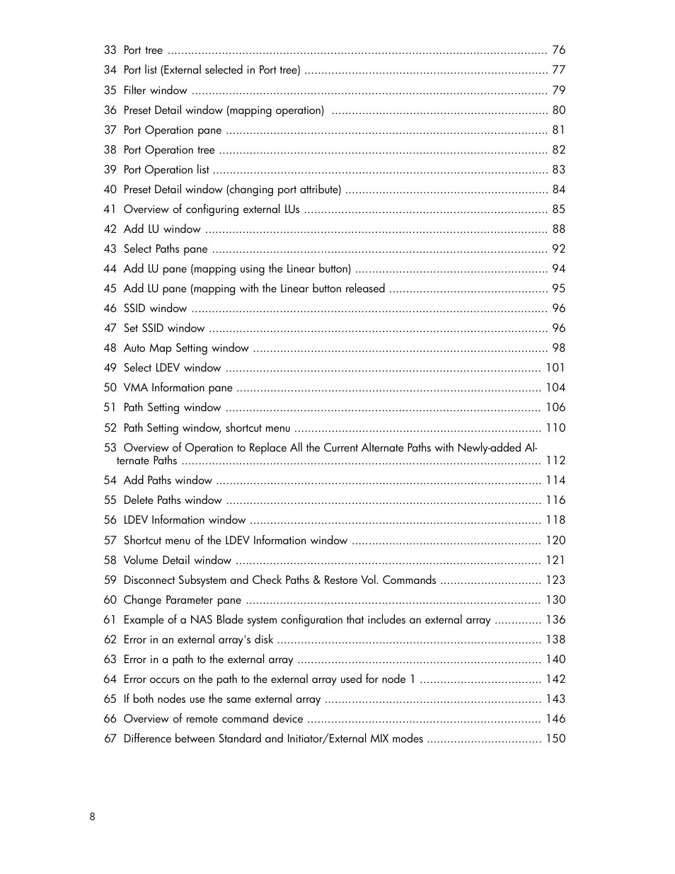 HP XP External Storage Software User Manual | Page 8 / 200