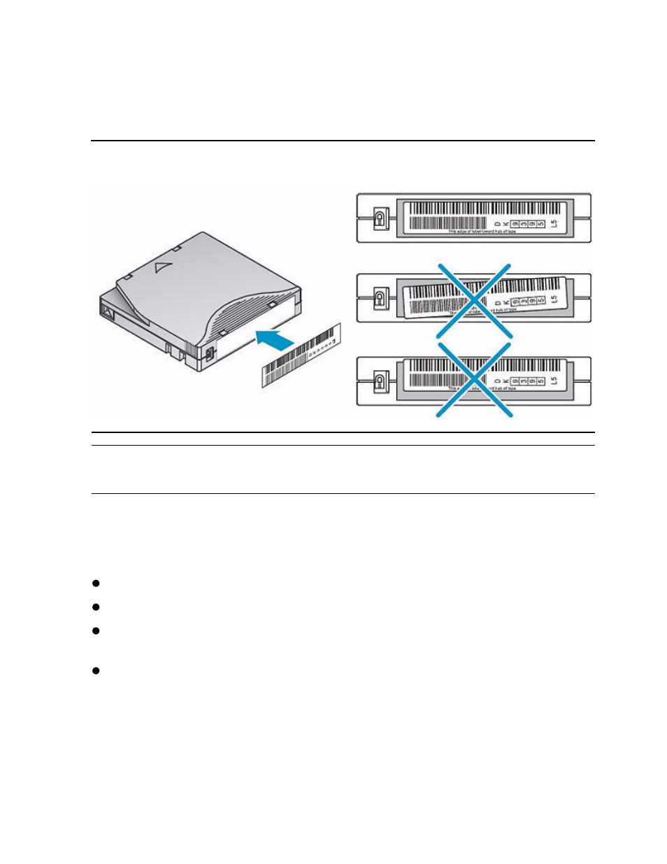 Operating and storage environment, Figure 4-6, Tape labeling | HP Integrity NonStop H-Series User Manual | Page 23 / 38