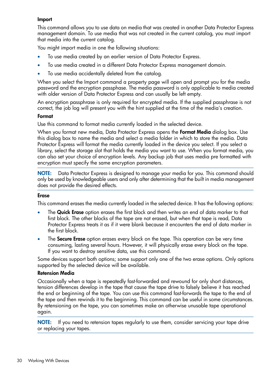 HP Data Protector Express Basic-Software User Manual | Page 30 / 83