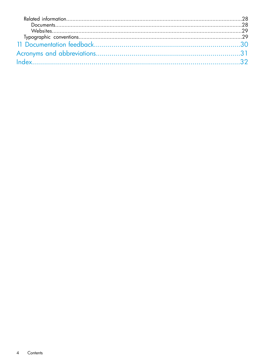 HP Insight Management WBEM Providers User Manual | Page 4 / 33