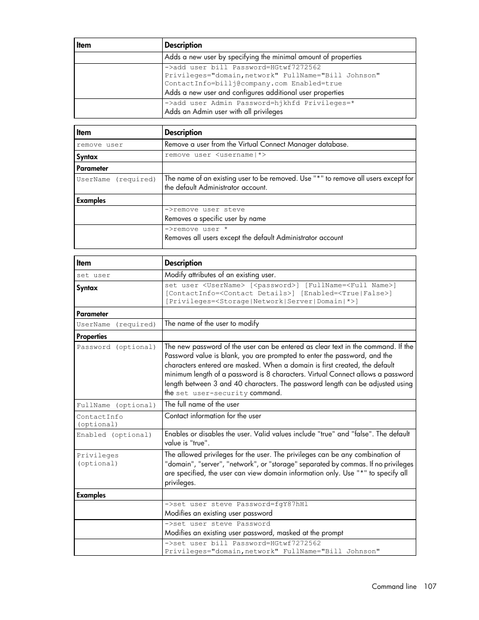 HP Virtual Connect 4Gb Fibre Channel Module for c-Class BladeSystem User Manual | Page 107 / 172