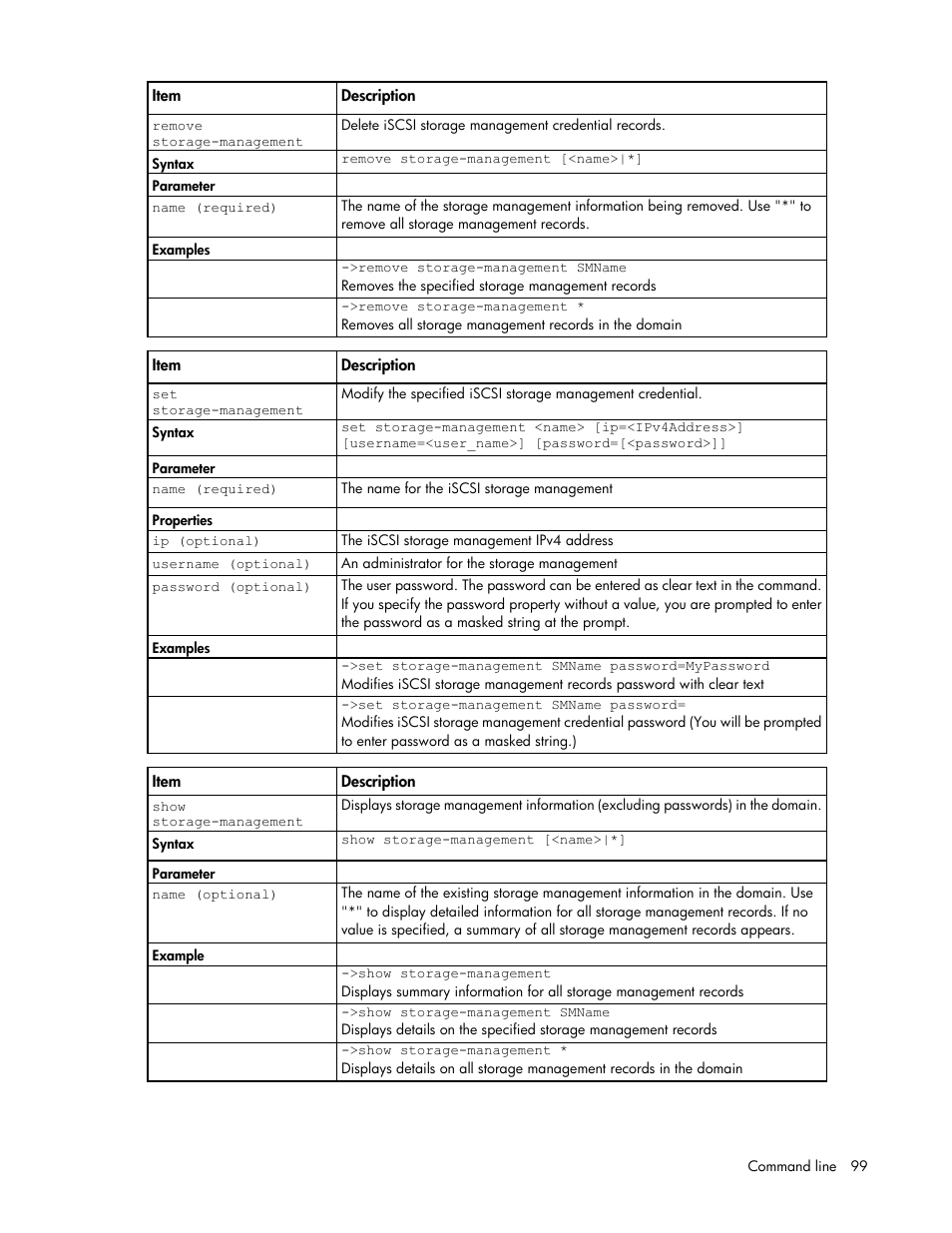 HP Virtual Connect 4Gb Fibre Channel Module for c-Class BladeSystem User Manual | Page 99 / 172