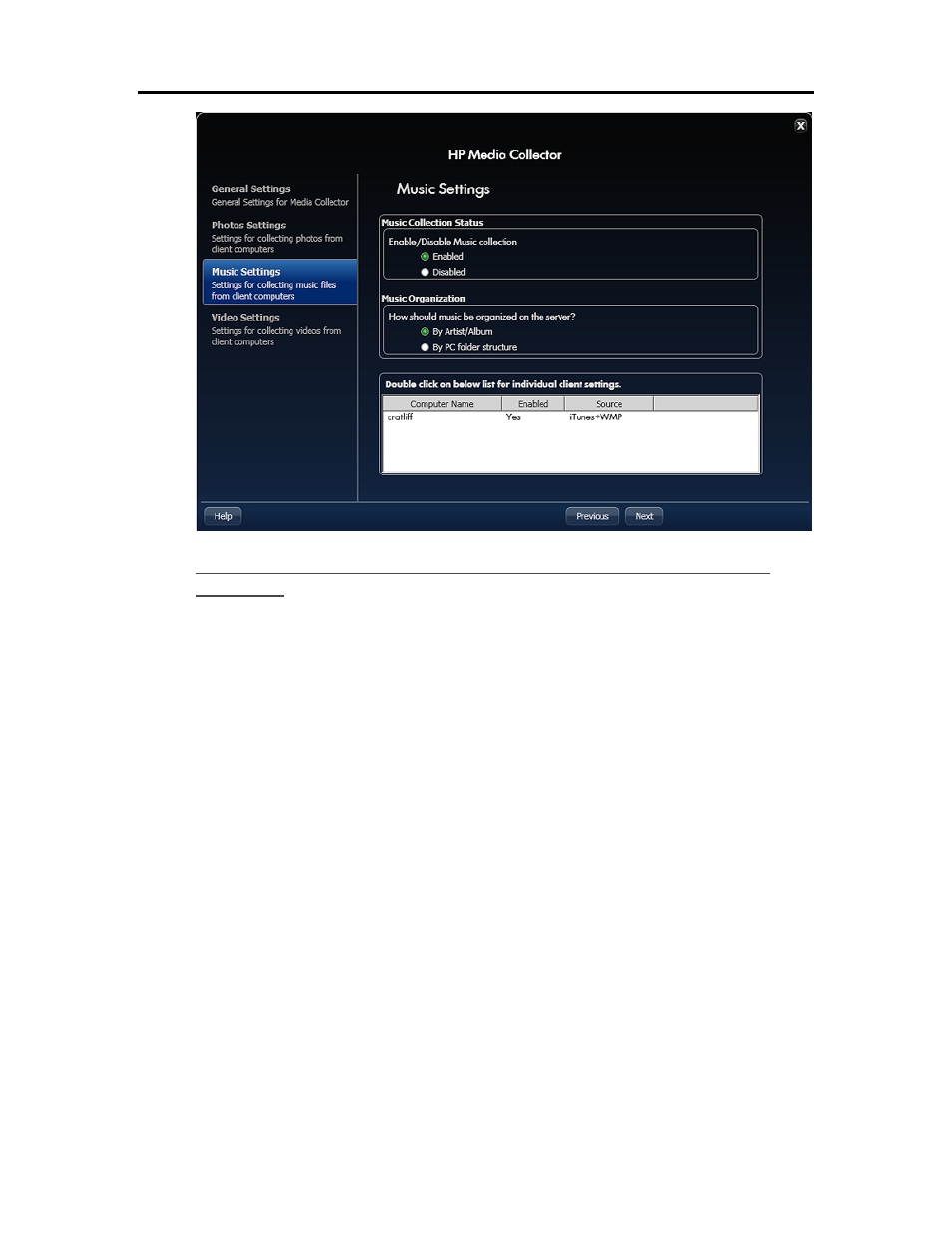 HP EX490 MediaSmart Server User Manual | Page 101 / 331